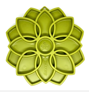 Schleckmatte - Mandala grün